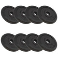 Cast Iron Weight Plate Set – Scratch-Resistant Strength Training Plates for Barbell & Dumbbell
