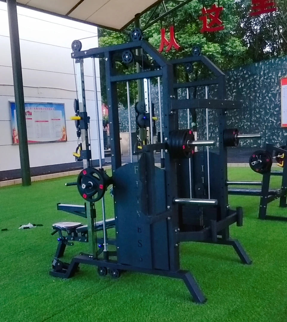 Bodybuilding Power Rack Multi Functional Trainer Smith Machine Fitness Equipment