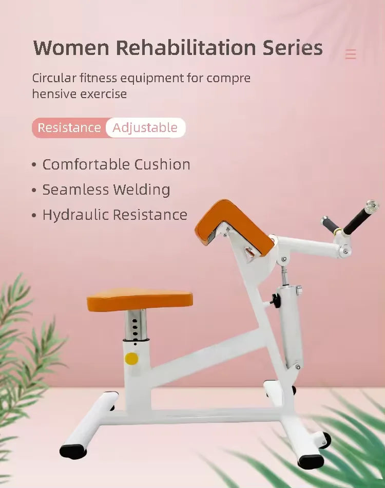 Commercial Women Use Strength Training Gym Equipment Muscle Exercise Arm Curl Machine Seated Biceps Curl Machine For Arm Workout