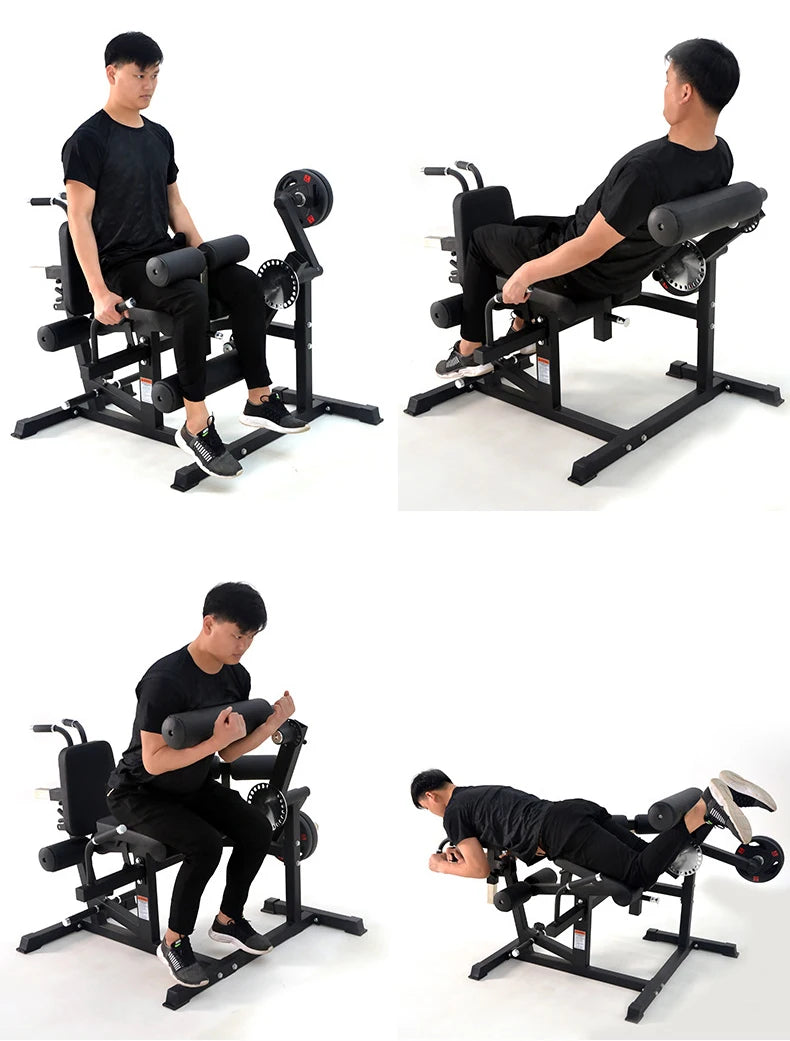 Thigh Leg Muscle Trainer Lower Limb Strength Curl Training Quadriceps Exercise Fitness Equipment Sitting Leg Flexion And Extensi