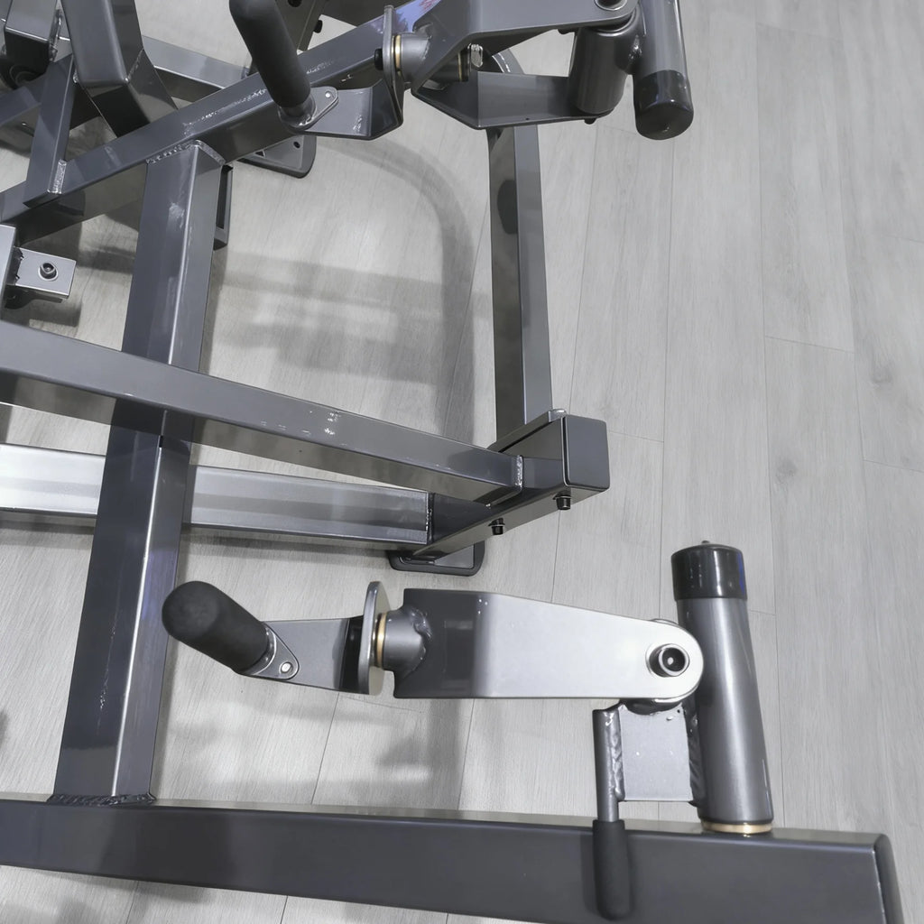 Gym Sports Equipment Strength Training Machine High Grade Steel Plate Loaded Row Arm Back Exercise Seated Row Machine Seated Row