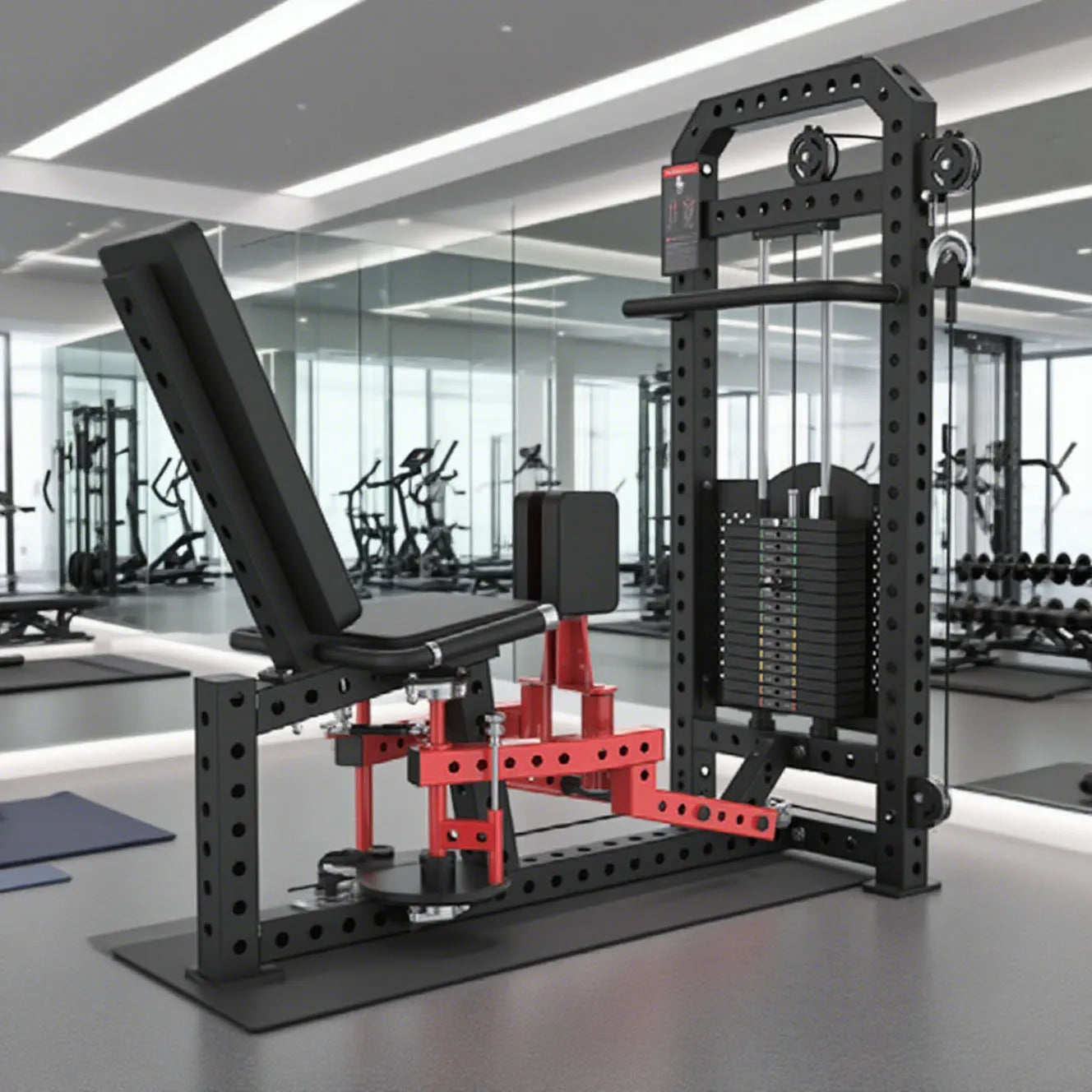 Multi - Functional Hip & Leg Training Machine | Commercial - Grade Strength Equipment