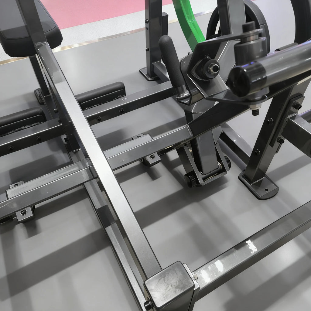 Gym Sports Equipment Strength Training Machine High Grade Steel Plate Loaded Row Arm Back Exercise Seated Row Machine Seated Row