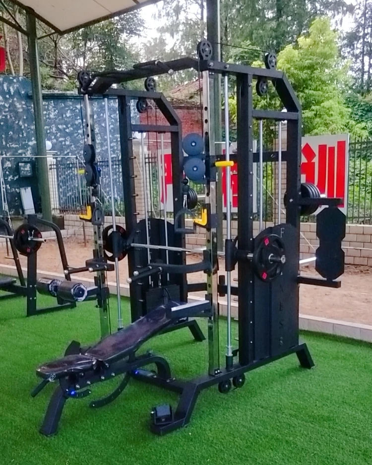 Bodybuilding Power Rack Multi Functional Trainer Smith Machine Fitness Equipment